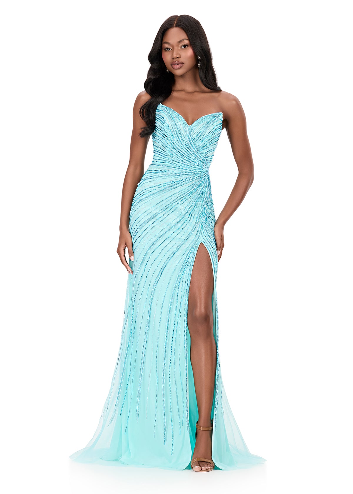 ASHLEYlauren Style 12201 - Strapless Dress with Sweetheart Neckline ASHLEYlauren Style 12201 - Strapless Dress with Sweetheart Neckline