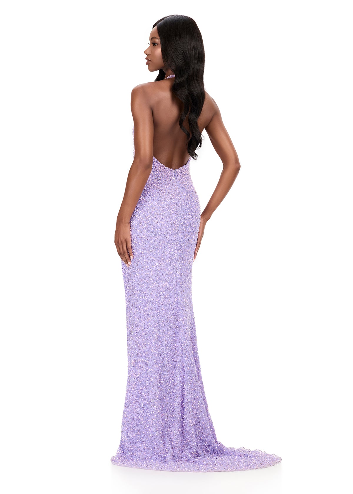 ASHLEYlauren Style 12232 - Prom Dress with Pearl Details ASHLEYlauren Style 12232 - Prom Dress with Pearl Details