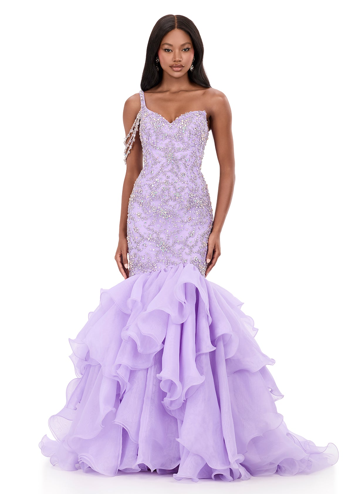 strapless open back dress Strapless Mermaid Bow Sleeveless Satin Long Formal Prom Dress with Tra