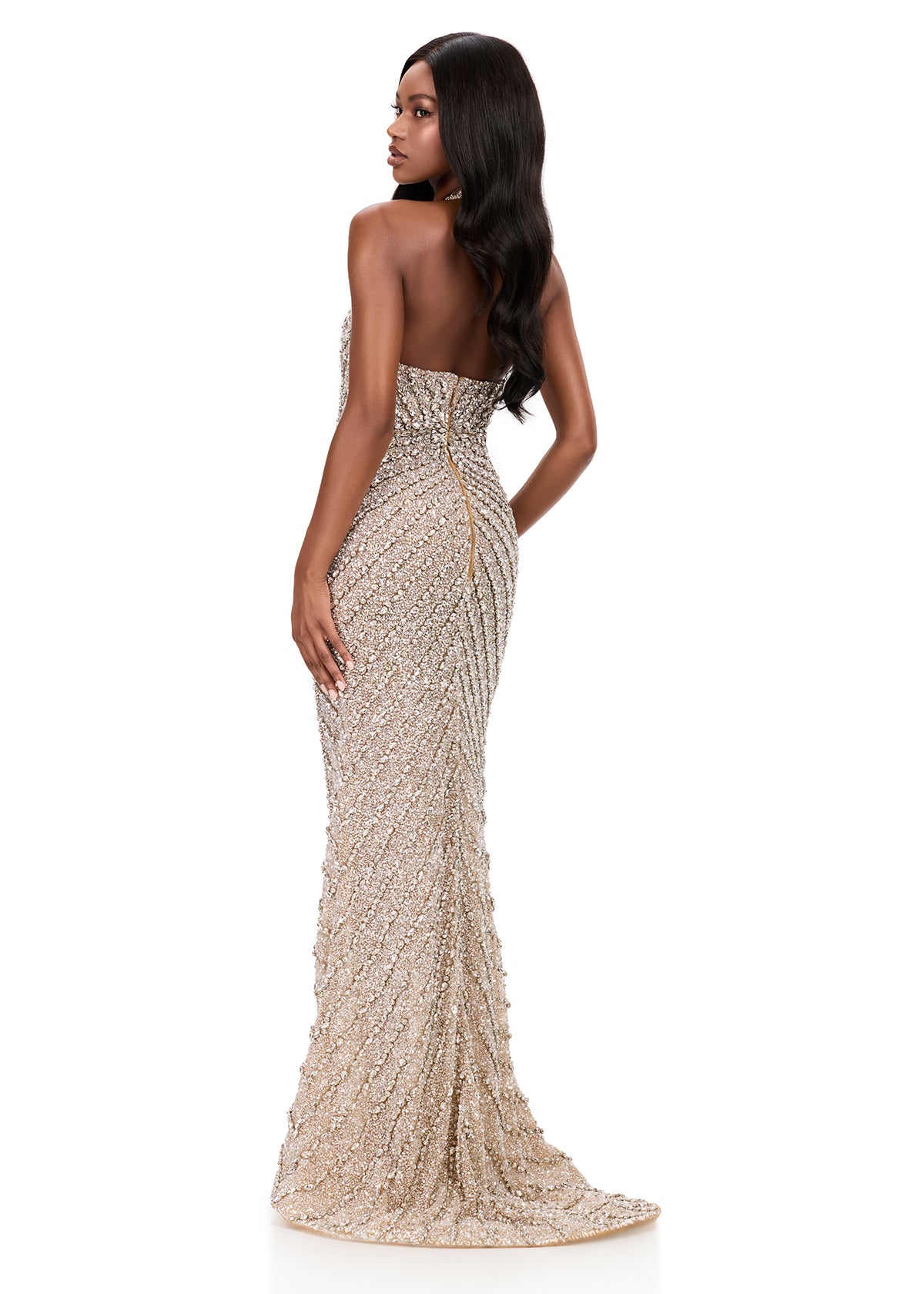 sachin and babi light blue dress Lace Long Sleeve Blue Homecoming Dress For Semi Formal - $57.4776 #S1532
