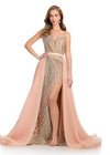 Elevate your look with this stunning layered organza overskirt featuring a structured wire hem and a sweeping train. The perfect statement piece to add flair to any dress, romper, bodysuit, or jumpsuit.