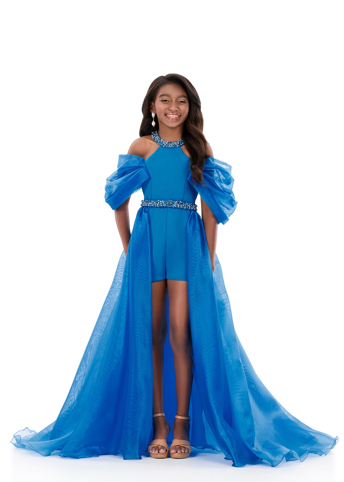 ASHLEYlauren Style 8339 Kids Pageant Fun Fashion Romper