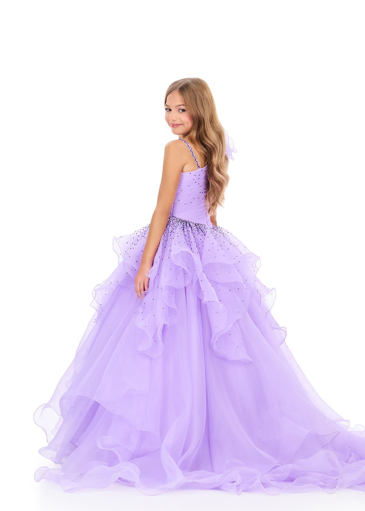 ASHLEYlauren Style 8368 Pageant Ball Gown for Little Girl Pageant