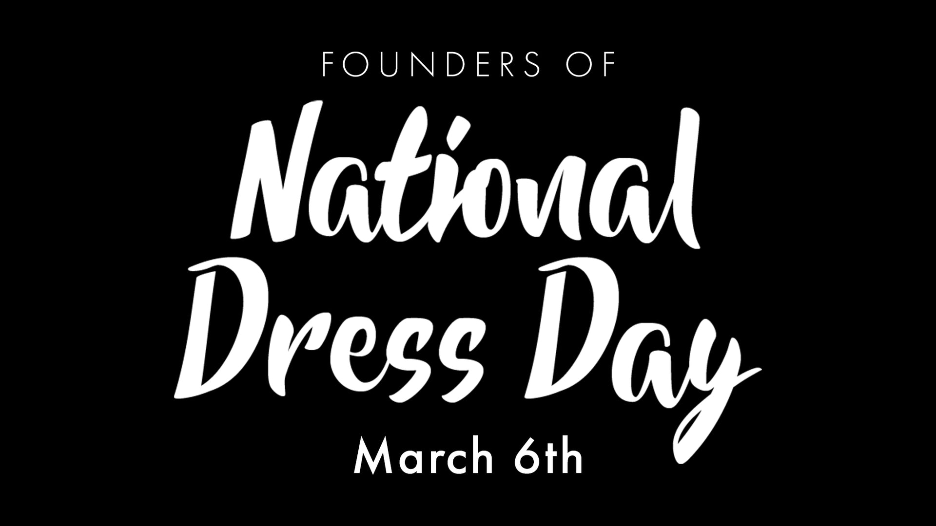 National Dress Day