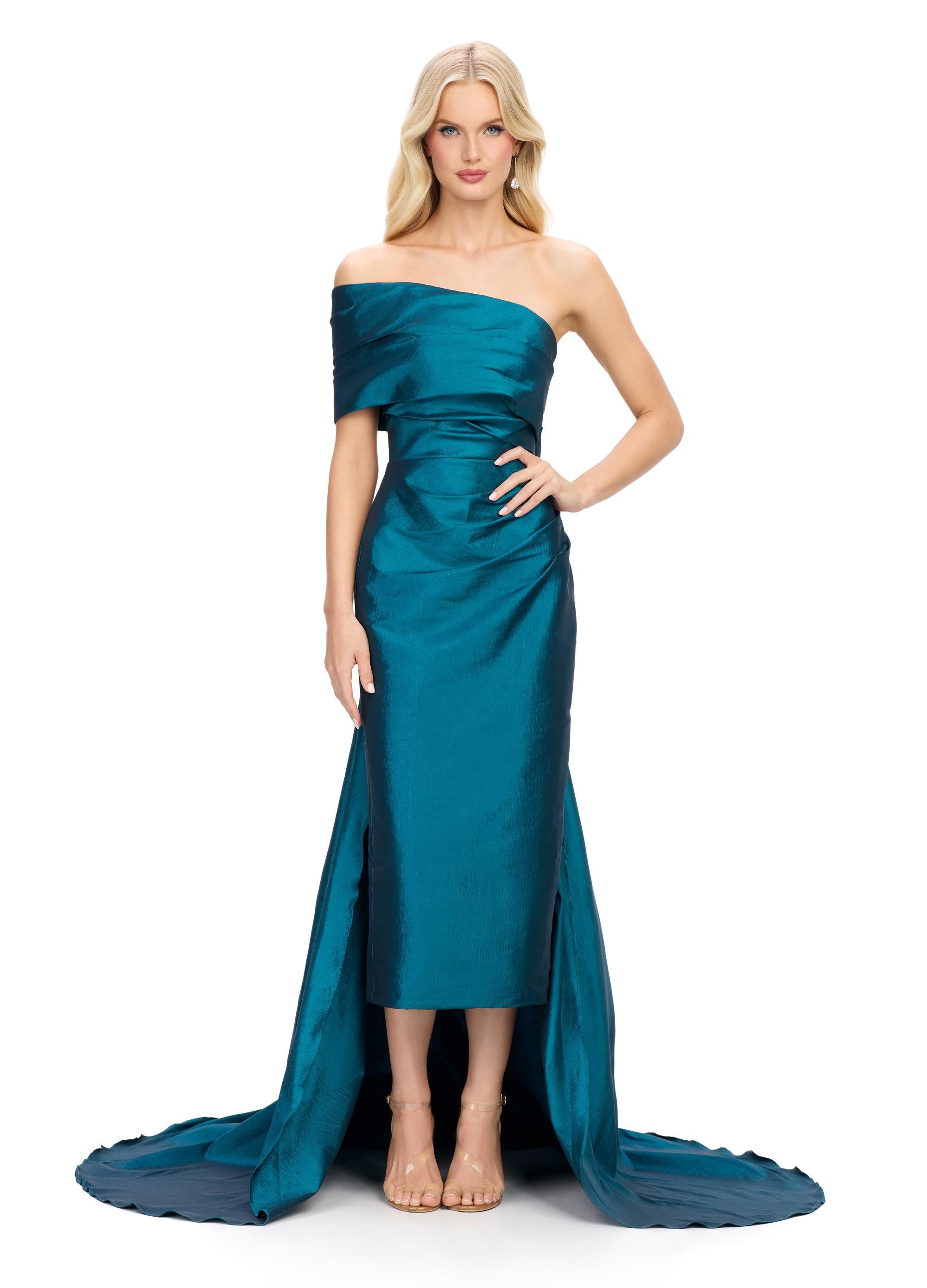 macy navy blue dress Macy" Satin Off The Shoulder Ruched Short Dress