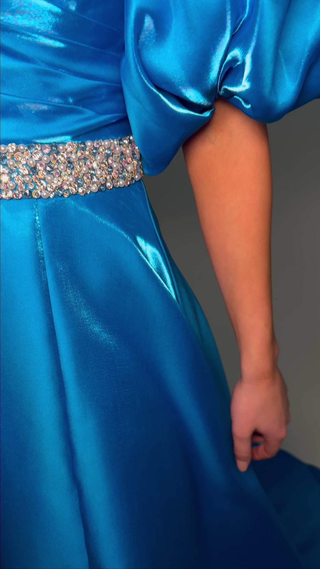 turquoise blue satin dress Dark Turquoise Blue Satin Maxi Dress FREYA