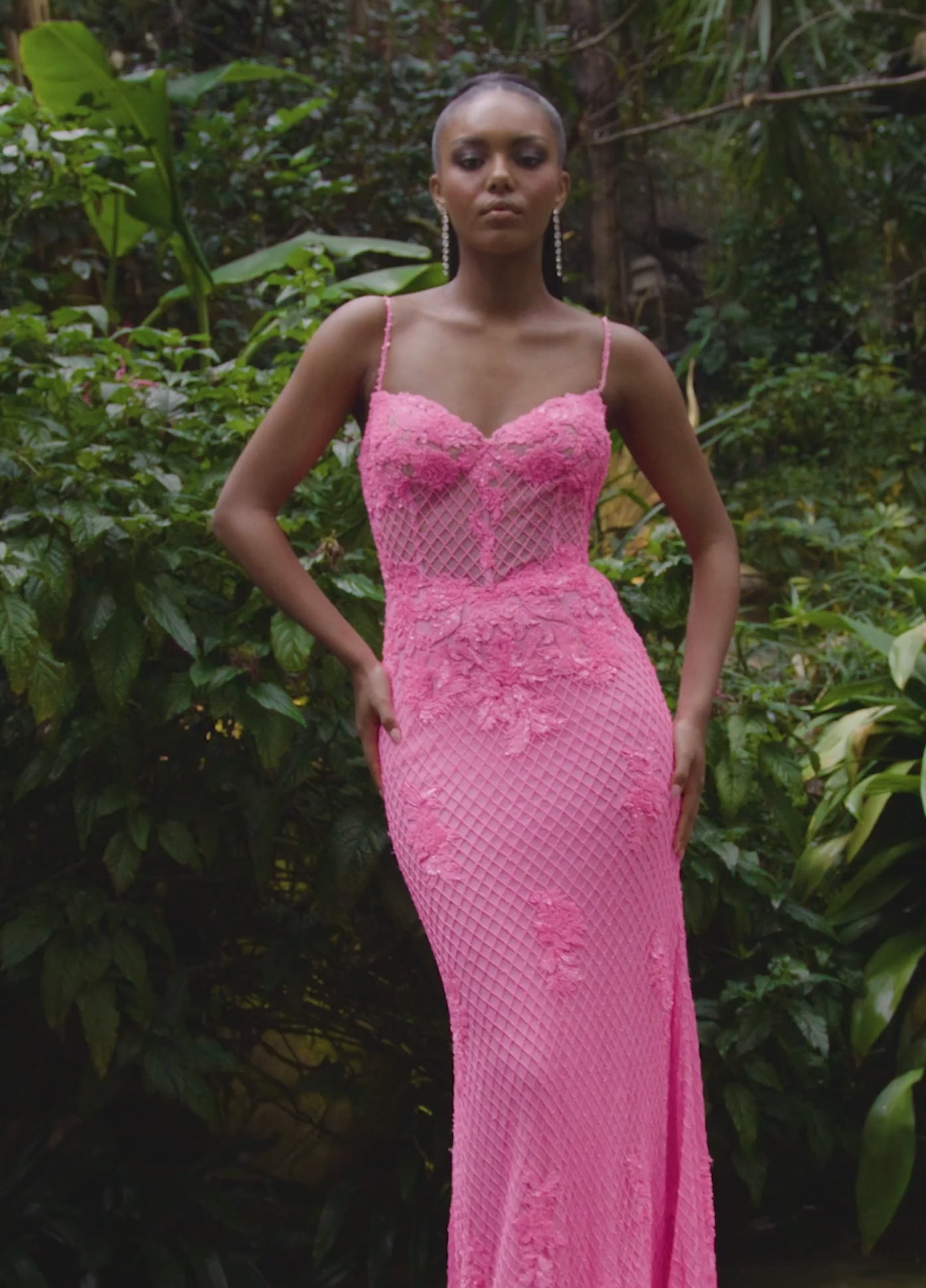 ASHLEYlauren 11362 Sweetheart Sequin Illusion Gown