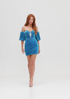 Video - Aqua ASHLEYlauren 4525 velvet cocktail dress
