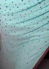 Video - Aqua ASHLEYlauren 11616 Spaghetti Strap Gown with Beaded Corset Bustier, Press On Stone Embellishments, and Left Leg Slit