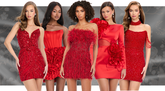 Red Homecoming Dresses for 2026: Sparkly, Satin & Statement Styles