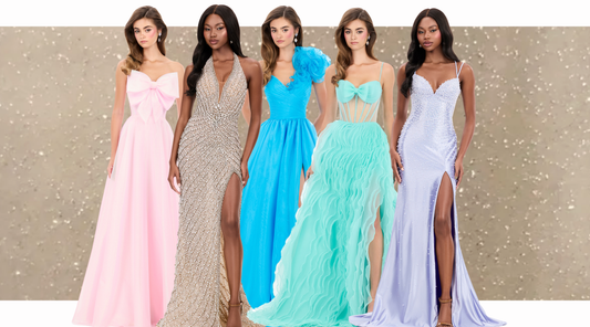 ASHLEYlauren | Prom dresses 2026 including red prom dresses, corset gowns and statement evening dresses