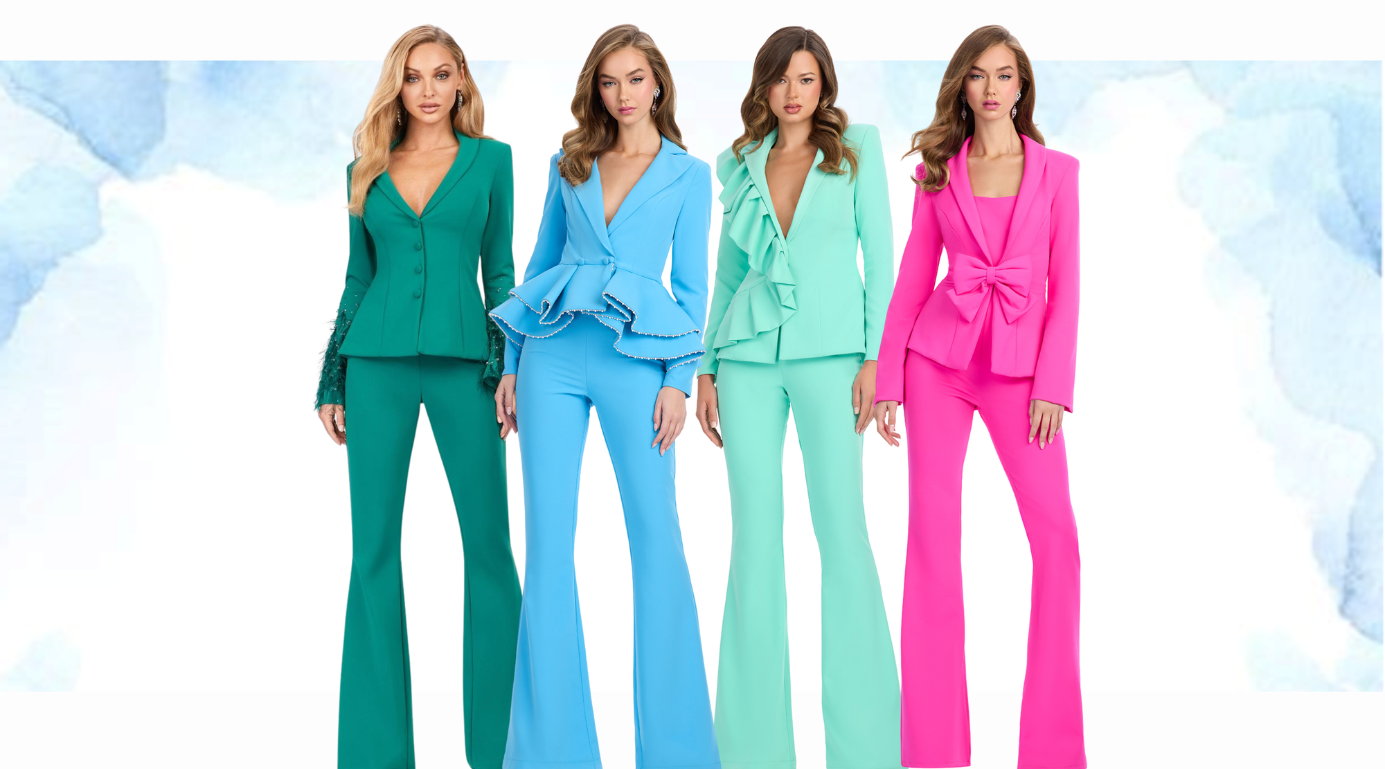 Two-Piece Sets | Structured co-ords and tailored suits ideal for baptism guest style