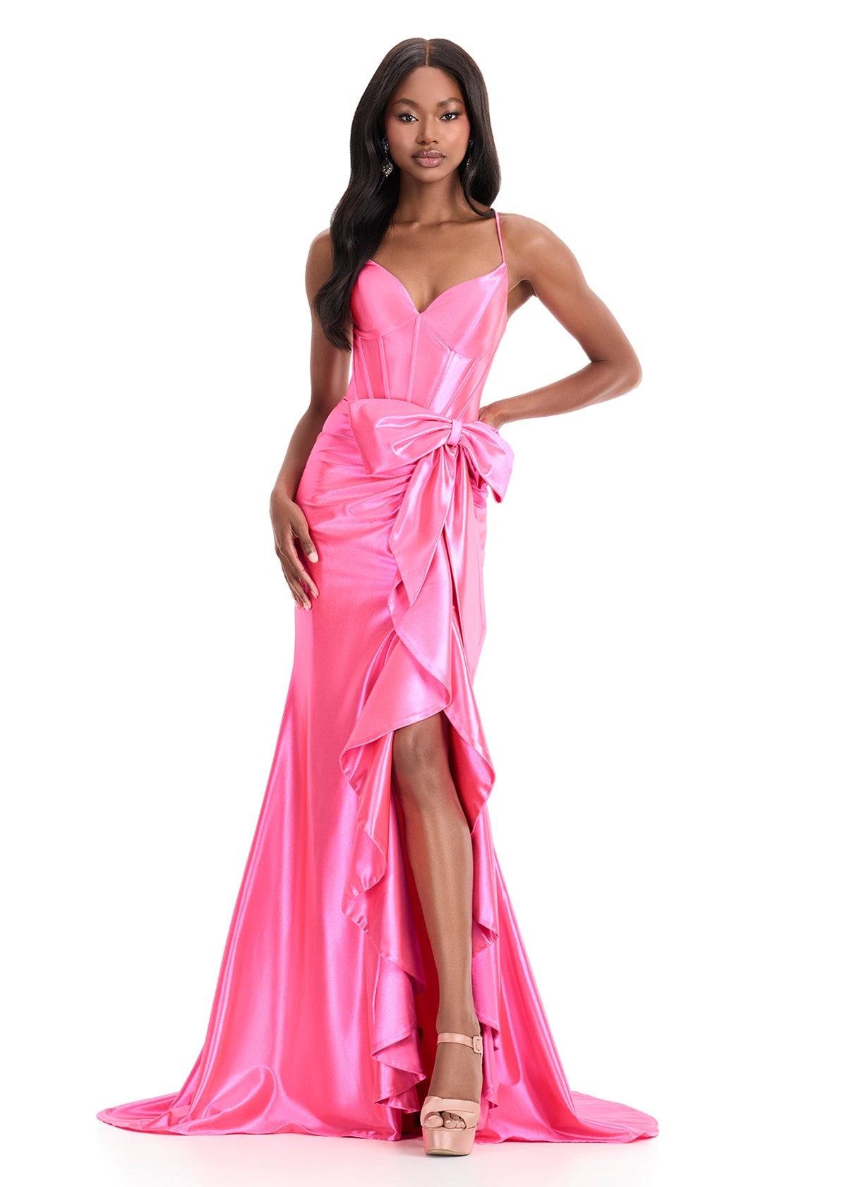 nj prom dress boutiques shimmer corset Beaded Corset Sequin Prom Dress 48390