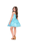 ASHLEYlauren 8417 Cocktail | Beautiful kids cocktail with sparkly layers and a gorgeous collar 
