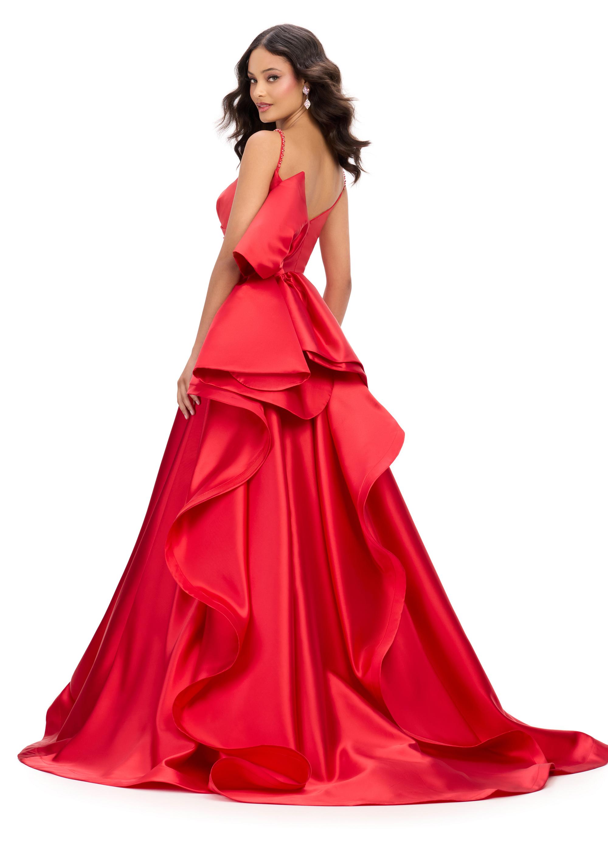 ASHLEYlauren 11769 Sweetheart Satin Ball Gown