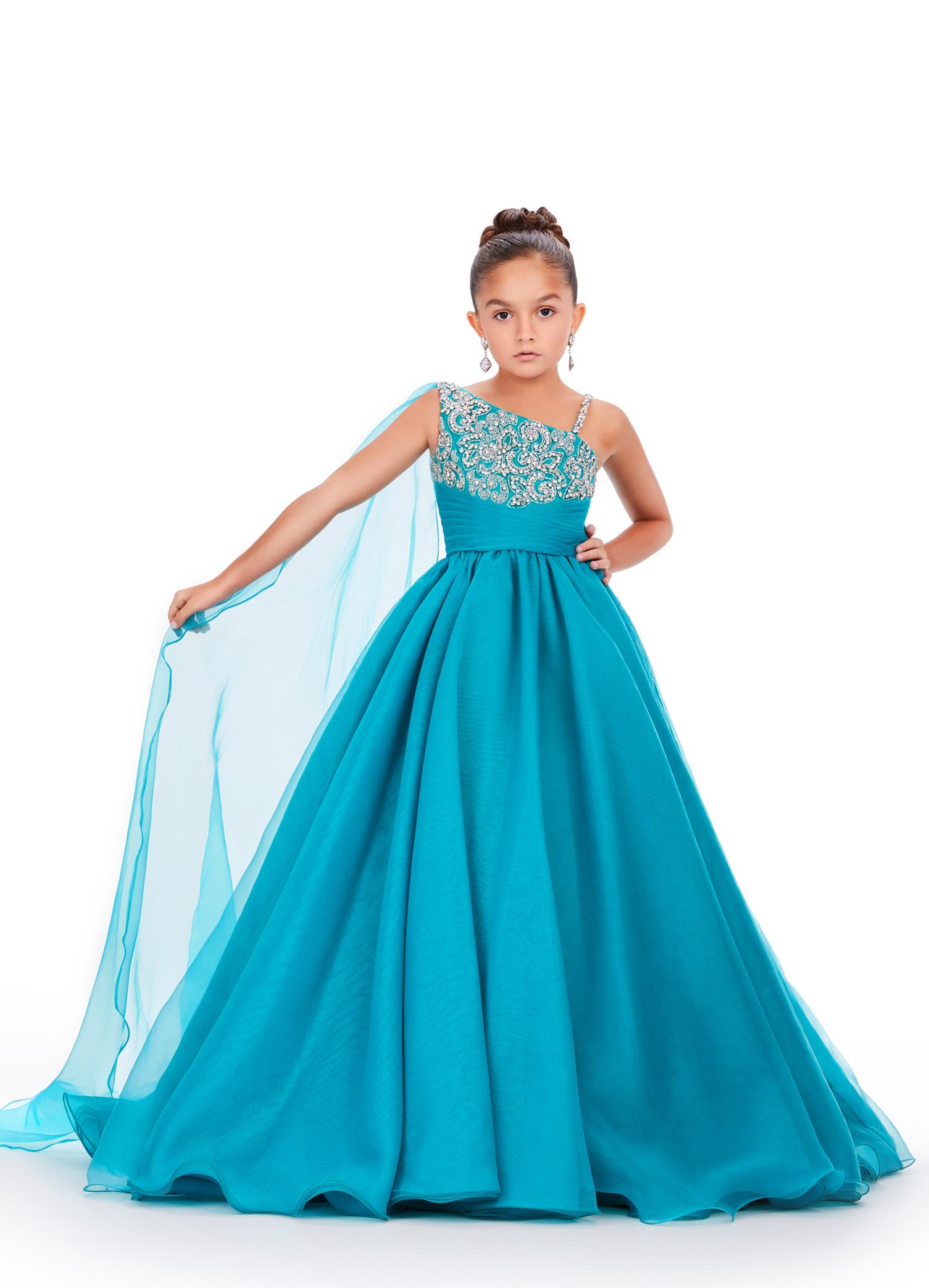 5th Grade Prom 10 Ball Gown Semi Formal Dresses For 11 Year Olds ASHLEYlauren 8212 Kids One Shoulder Organza Ball Gown 5th Grade Prom 10 Ball Gown Semi Formal Dresses For 11 Year Olds ASHLEYlauren 8212 Kids One Shoulder Organza Ball Gown