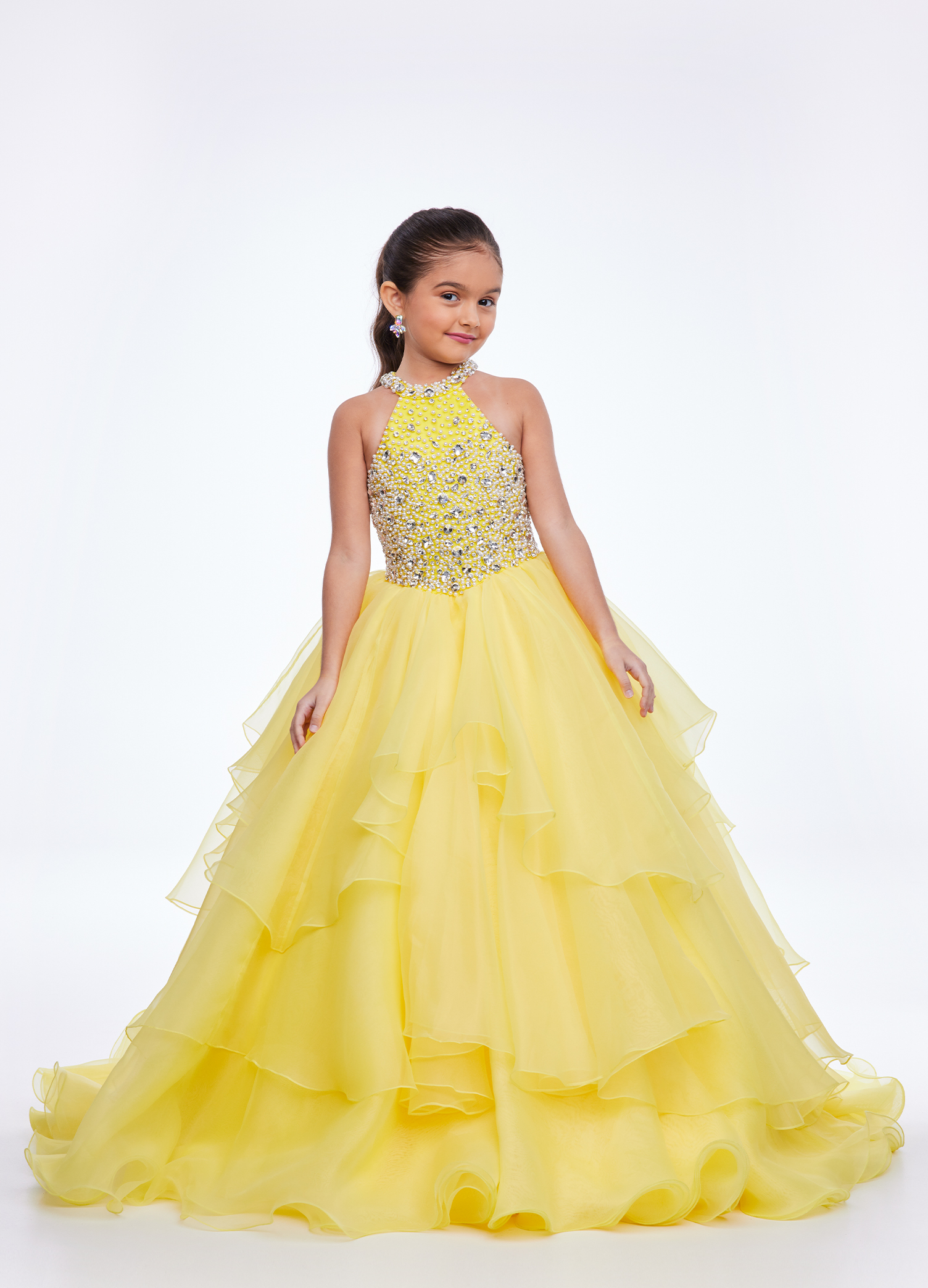 Buy Taore Girl Dress Kids Pageant Tutu Dress Ruffles Lace Party Wedding  Dresses (9T, Big Yellow#) Online at desertcartINDIA